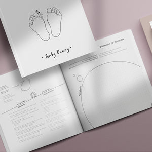 Diario della Gravidanza e del tuo bebè 👶🏼  Inchiostro and Paper