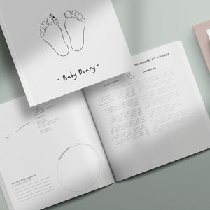 Diario della Gravidanza e del tuo bebè 👶🏼  Inchiostro and Paper