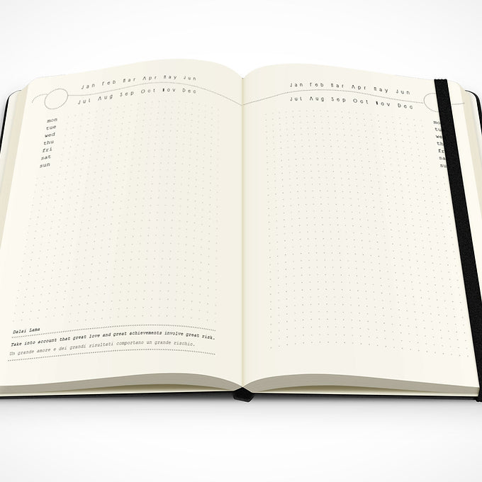 Never Too Organised Box - Bullet Journal + Desk Planner
