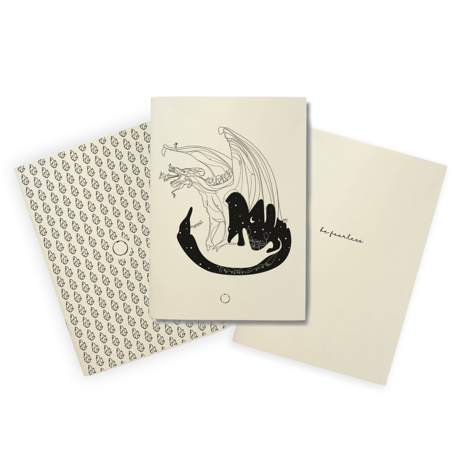 Set Notebooks "Fire" - Inchiostro and Paper