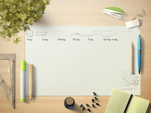 Desk Planner - Inchiostro and Paper