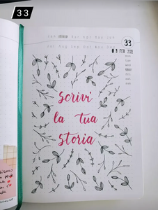 Notes. Agenda Giornaliera Perpetua - Inchiostro and Paper