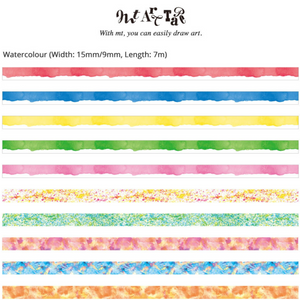 MT Art Watercolour  - Washi Tape