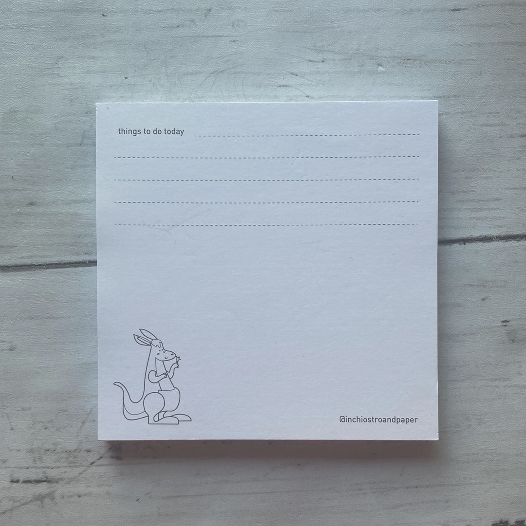 Kangaroo Notepad